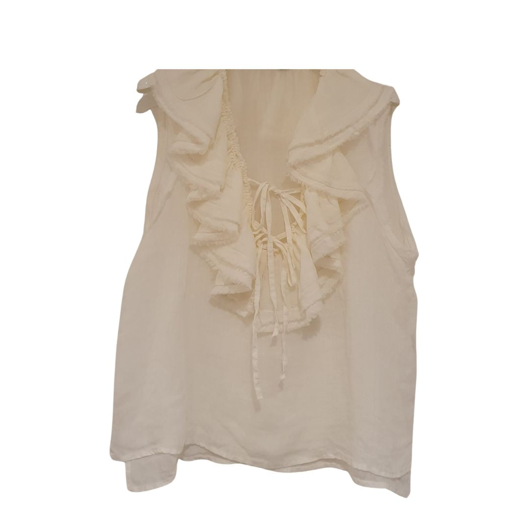 Blusa con rouche Philia Loft
