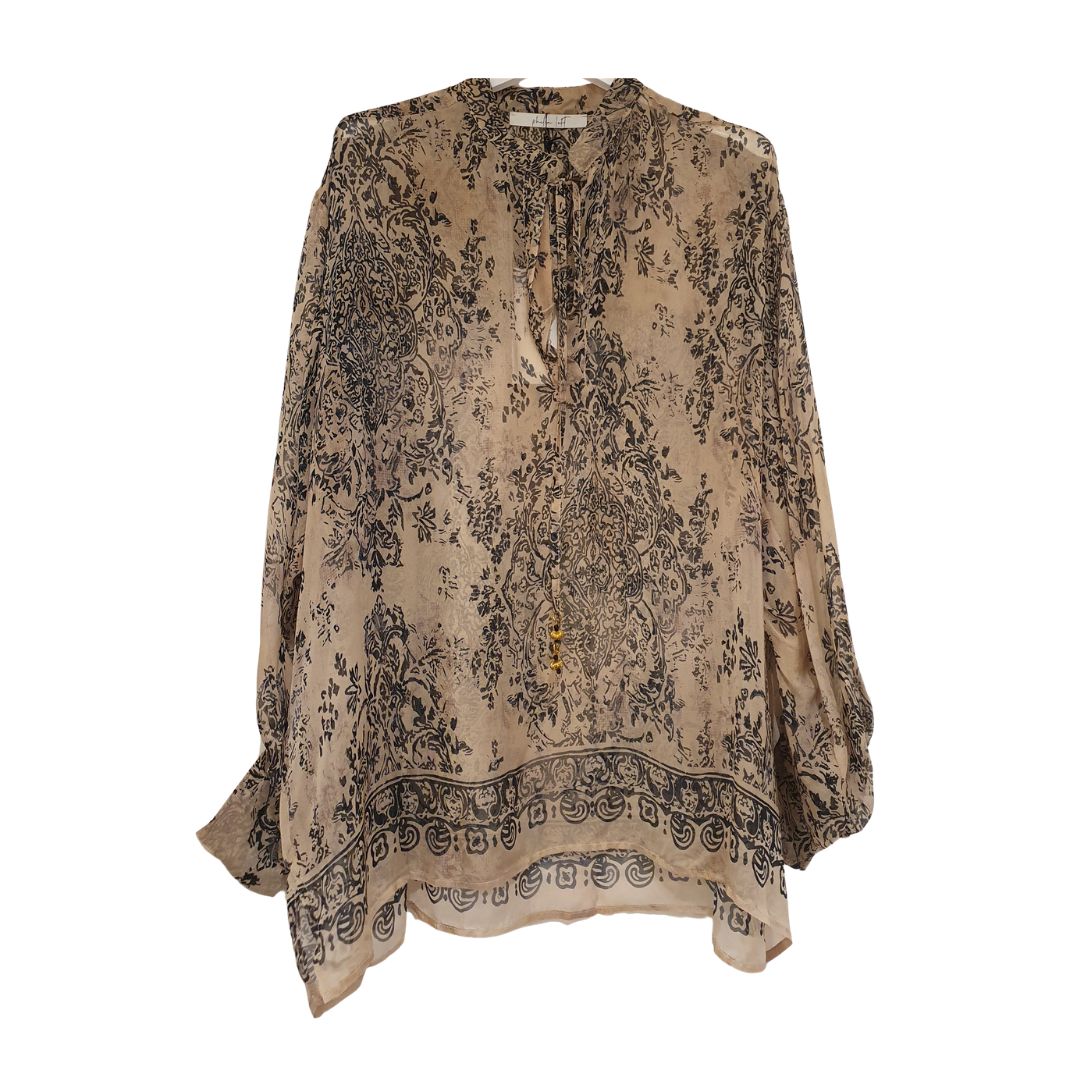 Blusa fantasia in seta Philia Loft