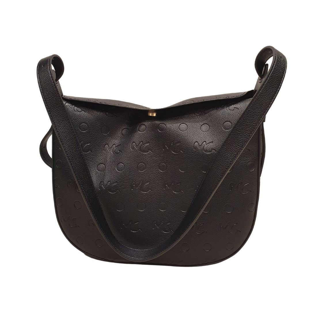 Borsa postino nero Manila Grace