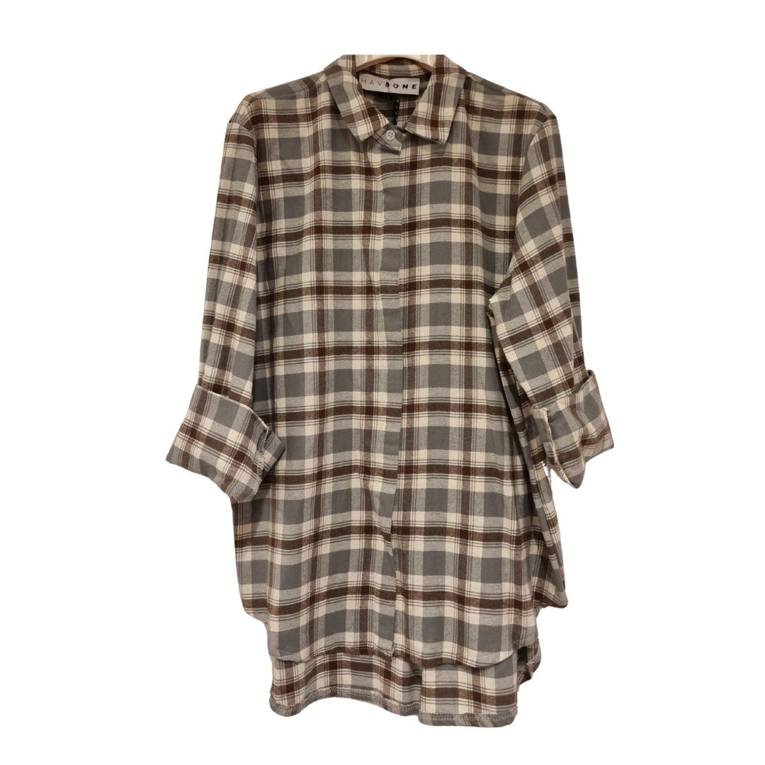 Camicia check in flanella HaveOne