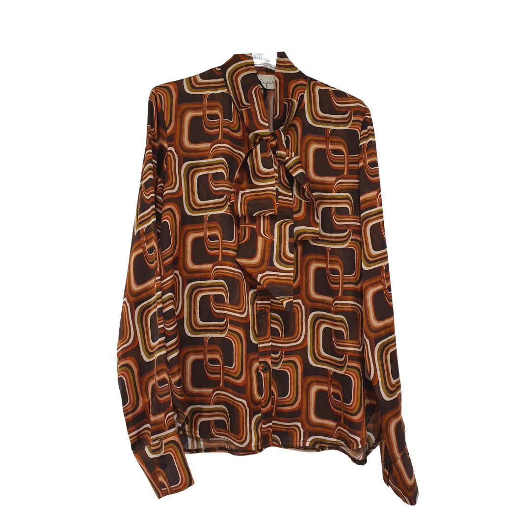 Camicia con fusciacca in viscosa Souvenir