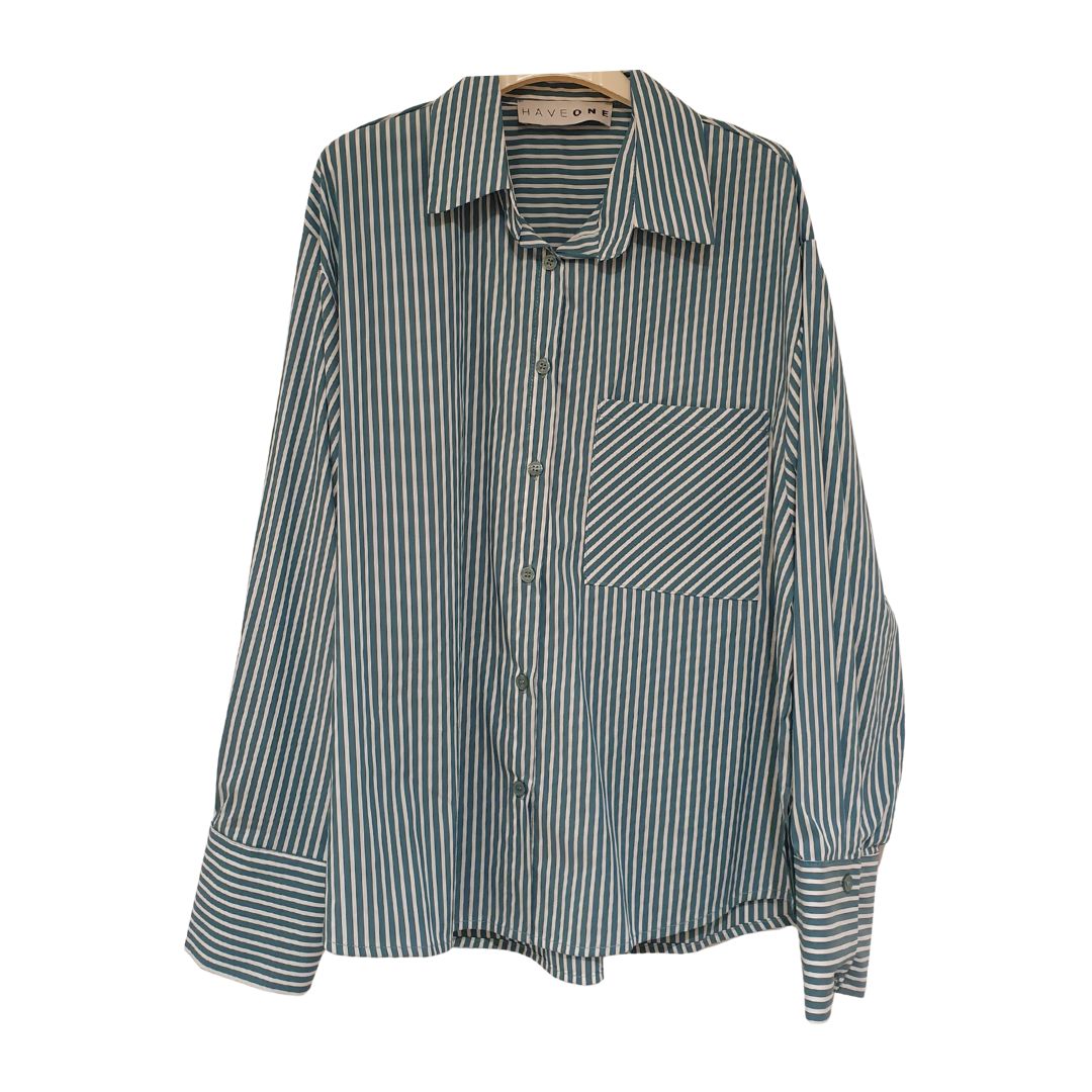 Camicia in cotone rigata HaveOne