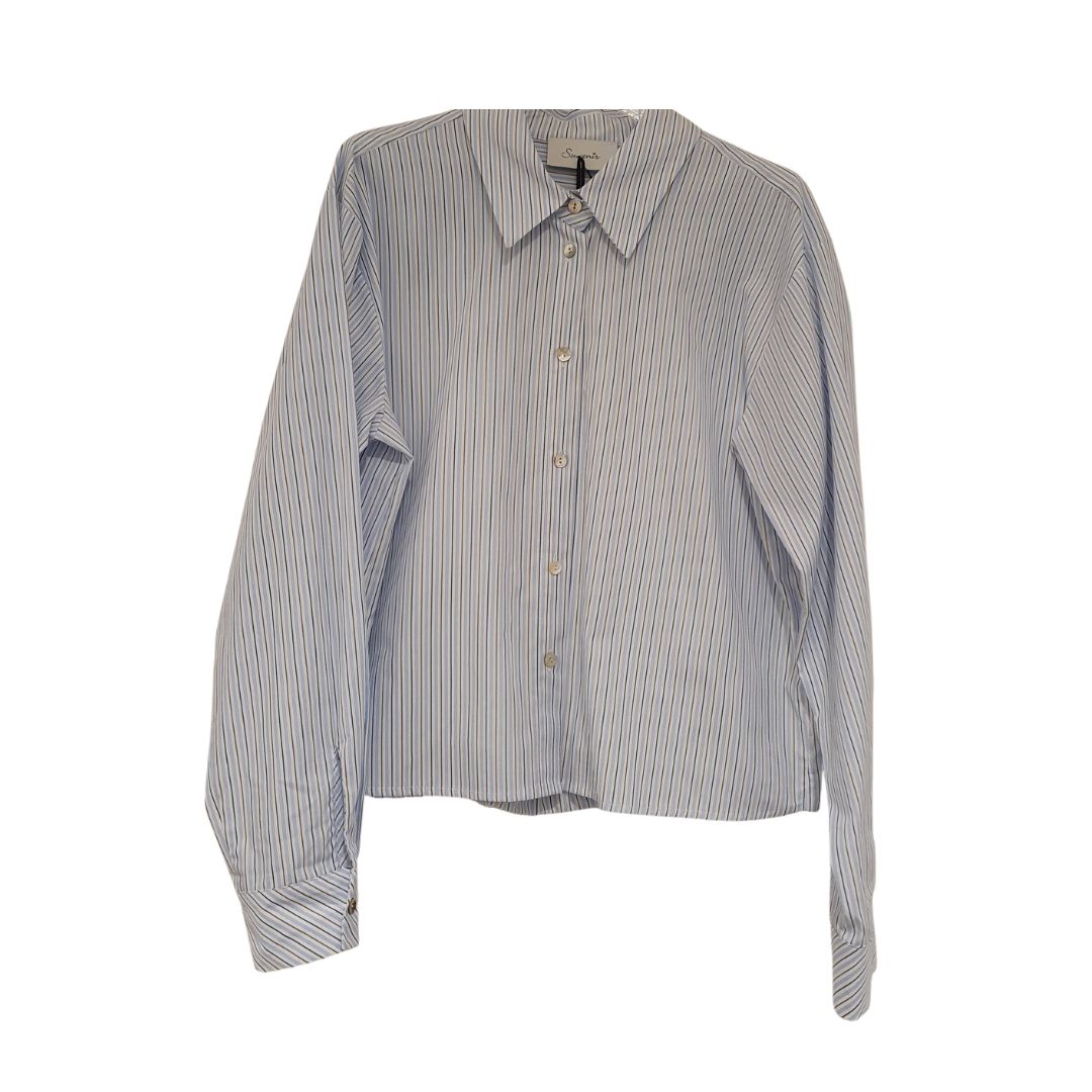 Camicia rigata in cotone Souvenir