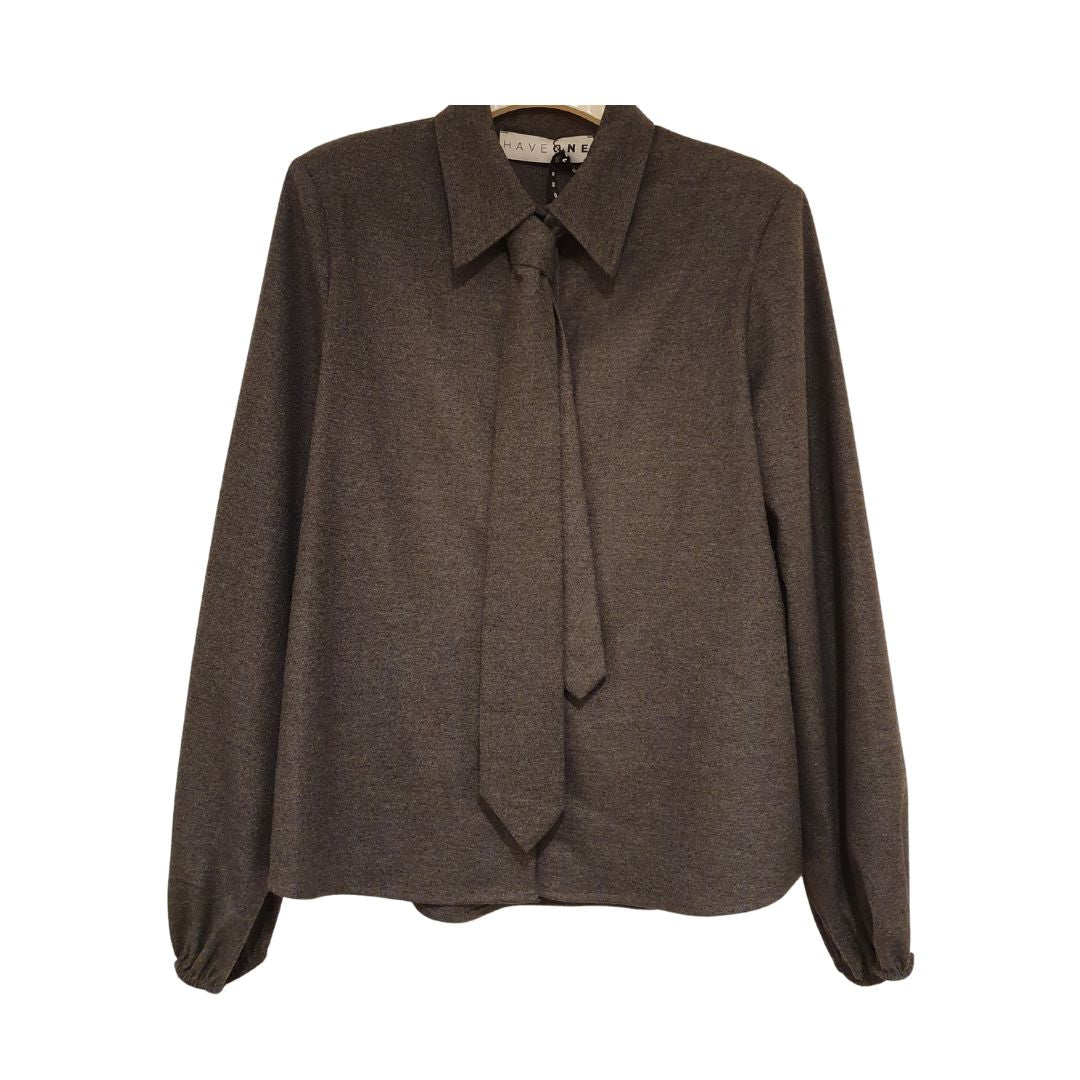 Camicia over con cravatta HaveOne