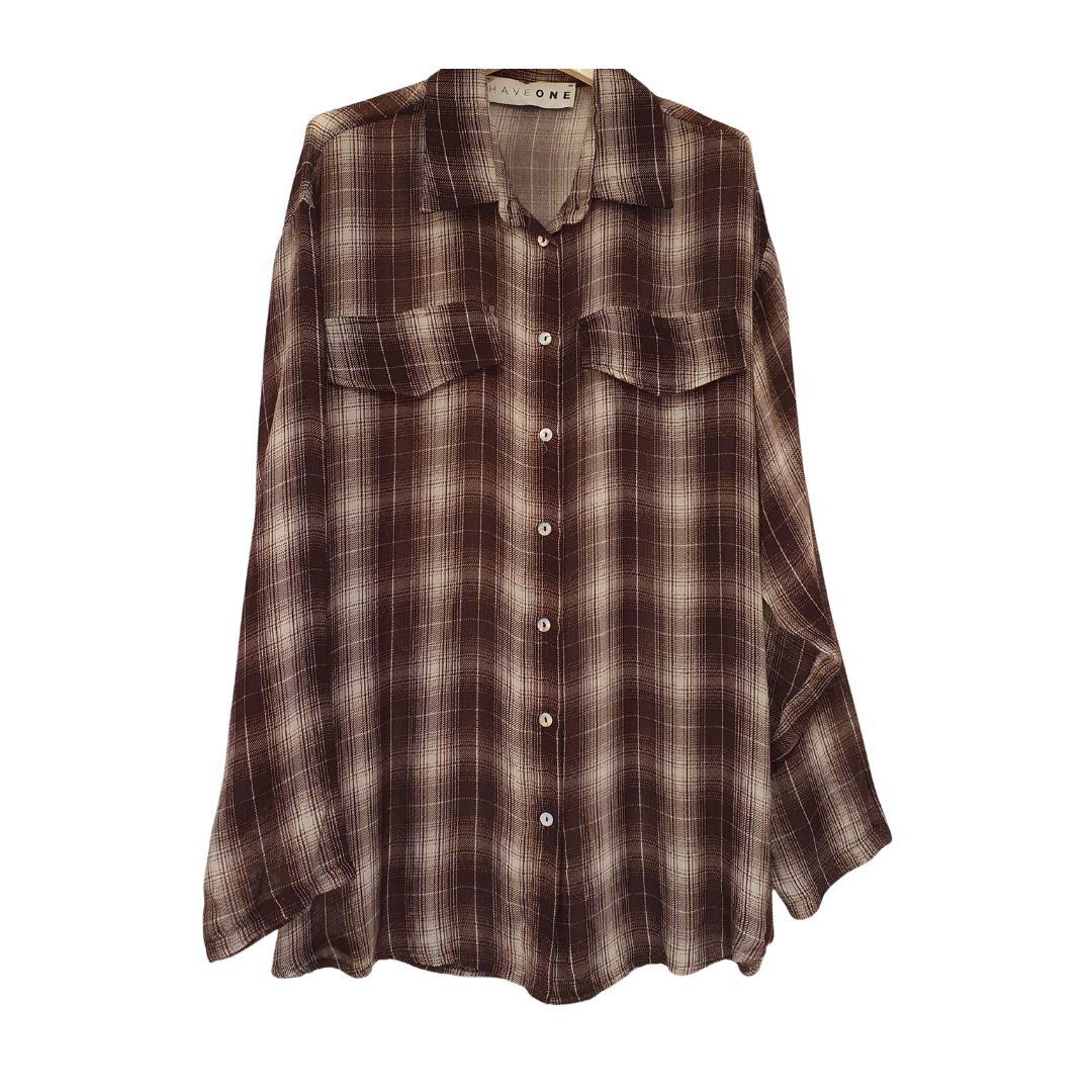 Camicia over a quadri HaveOne