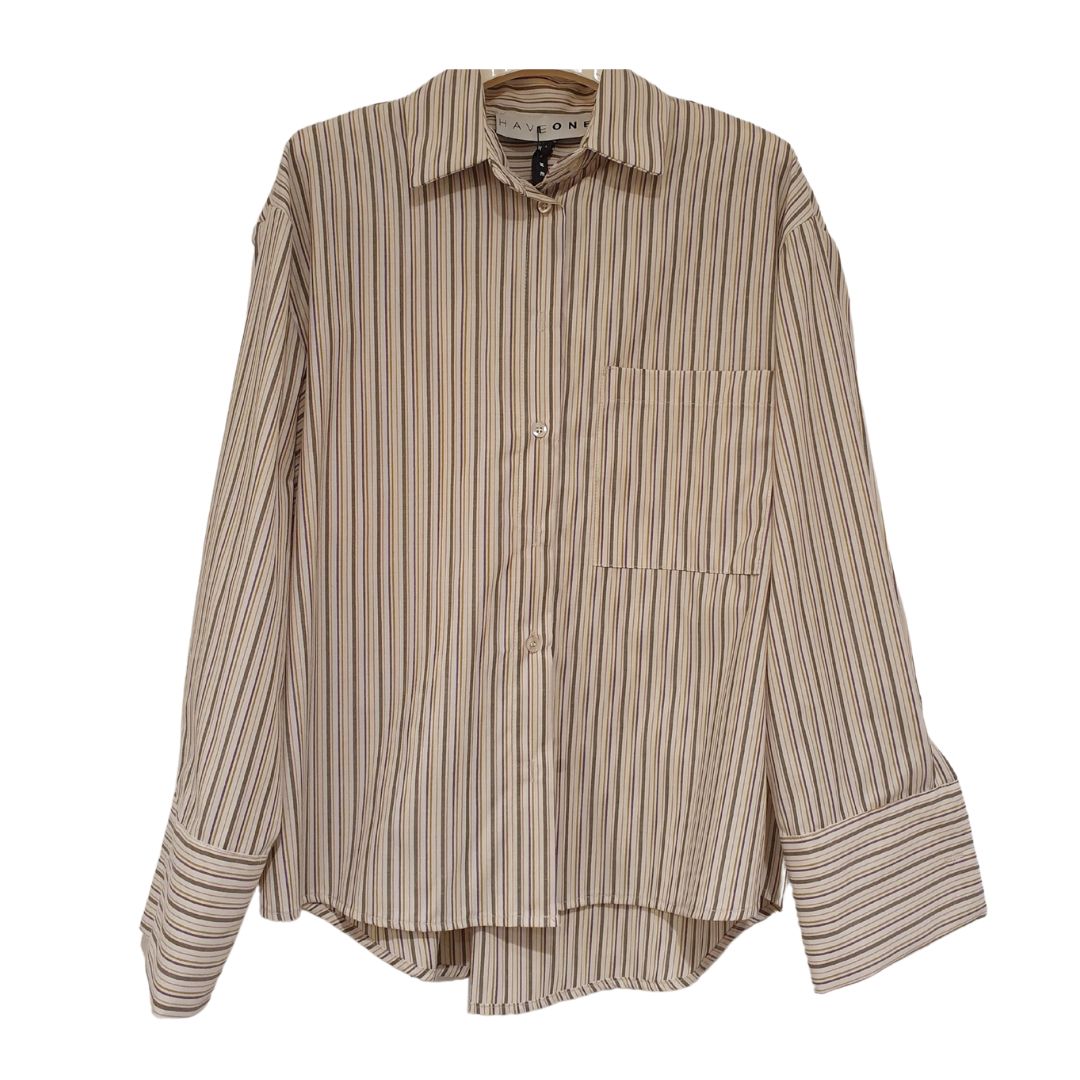 Camicia over rigata HaveOne
