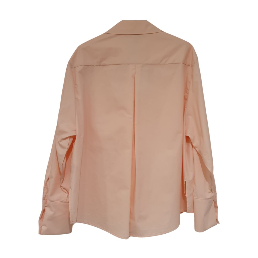 Camicia basica in cotone rosa HaveOne