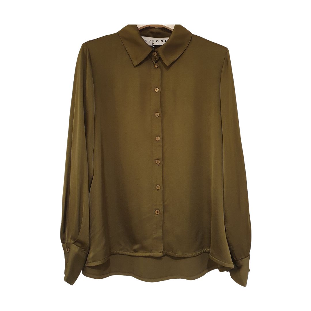Camicia in viscosa lucida HaveOne