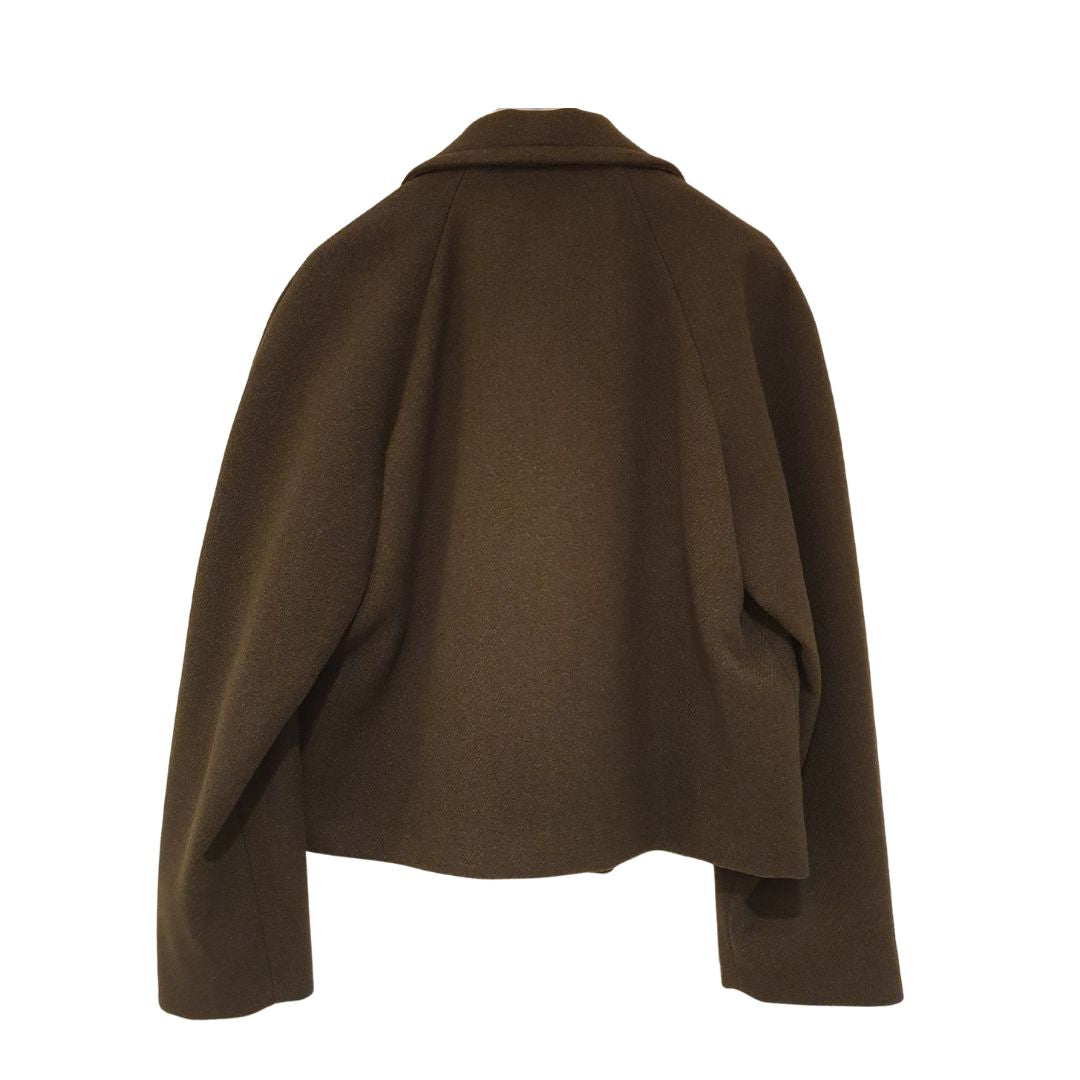 Cappotto corto verde militare Souvenir