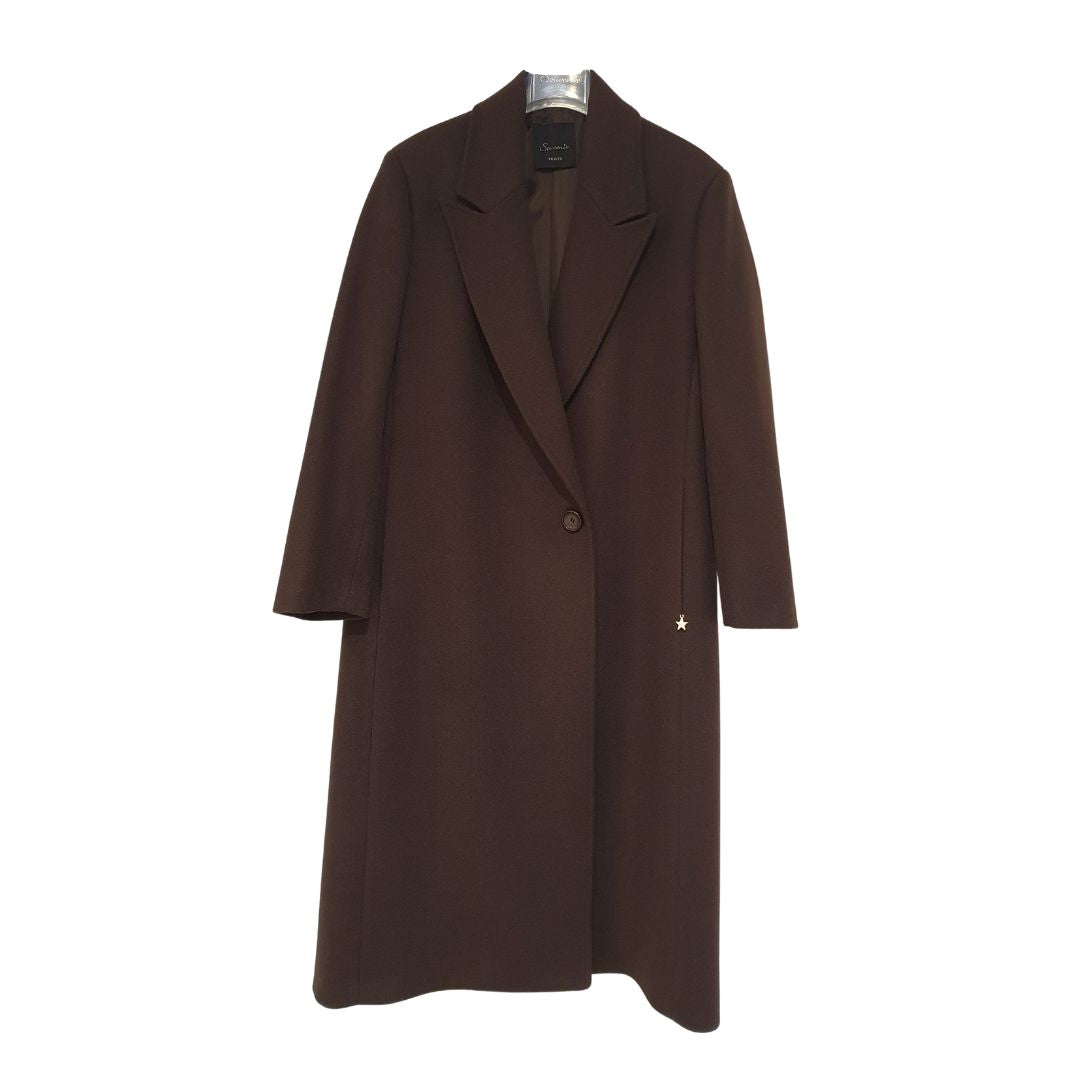 Cappotto lungo in lana Souvenir
