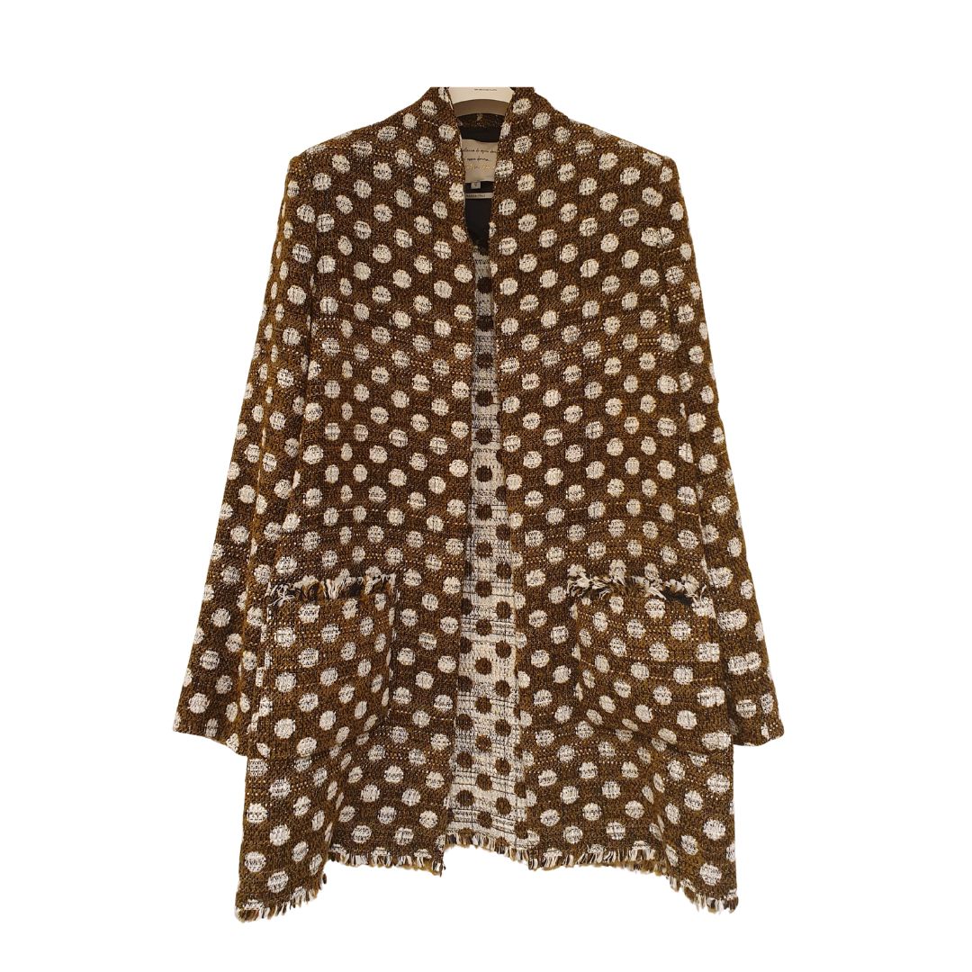 Cappotto sfoderato fantasia Alessia Santi
