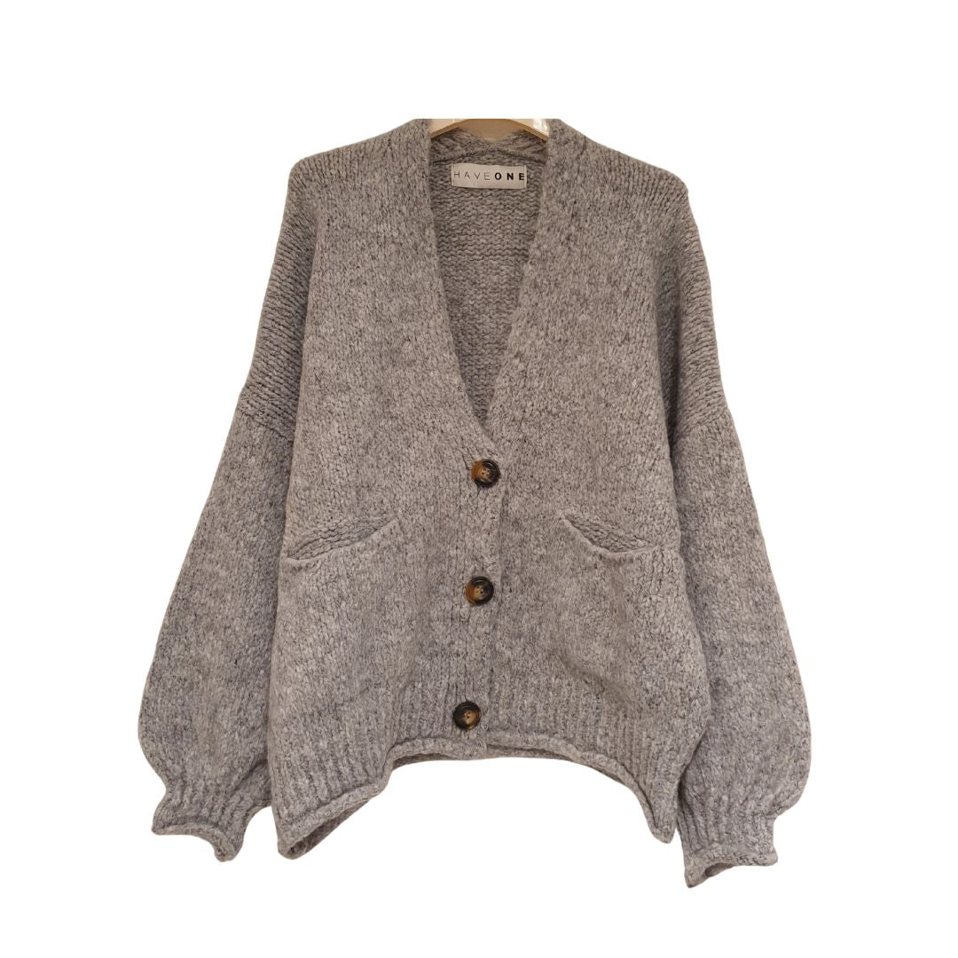 Cardigan over con bottoni HaveOne