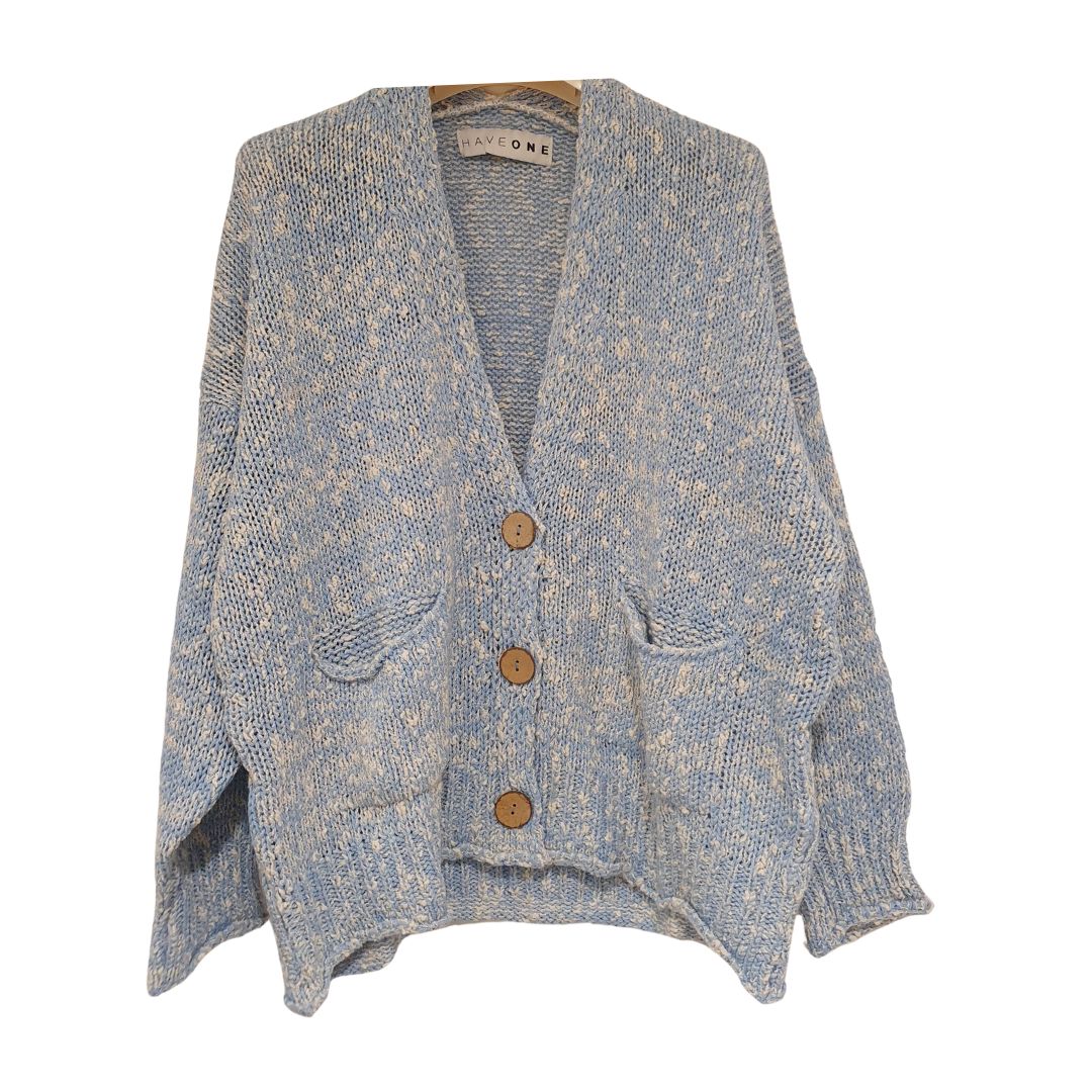 Cardigan in cotone mélange HaveOne
