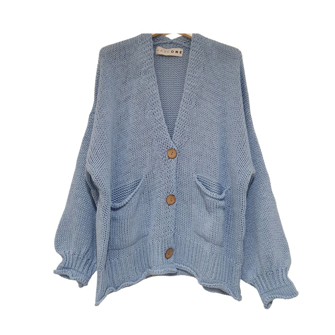Maxi cardigan in cotone HaveOne