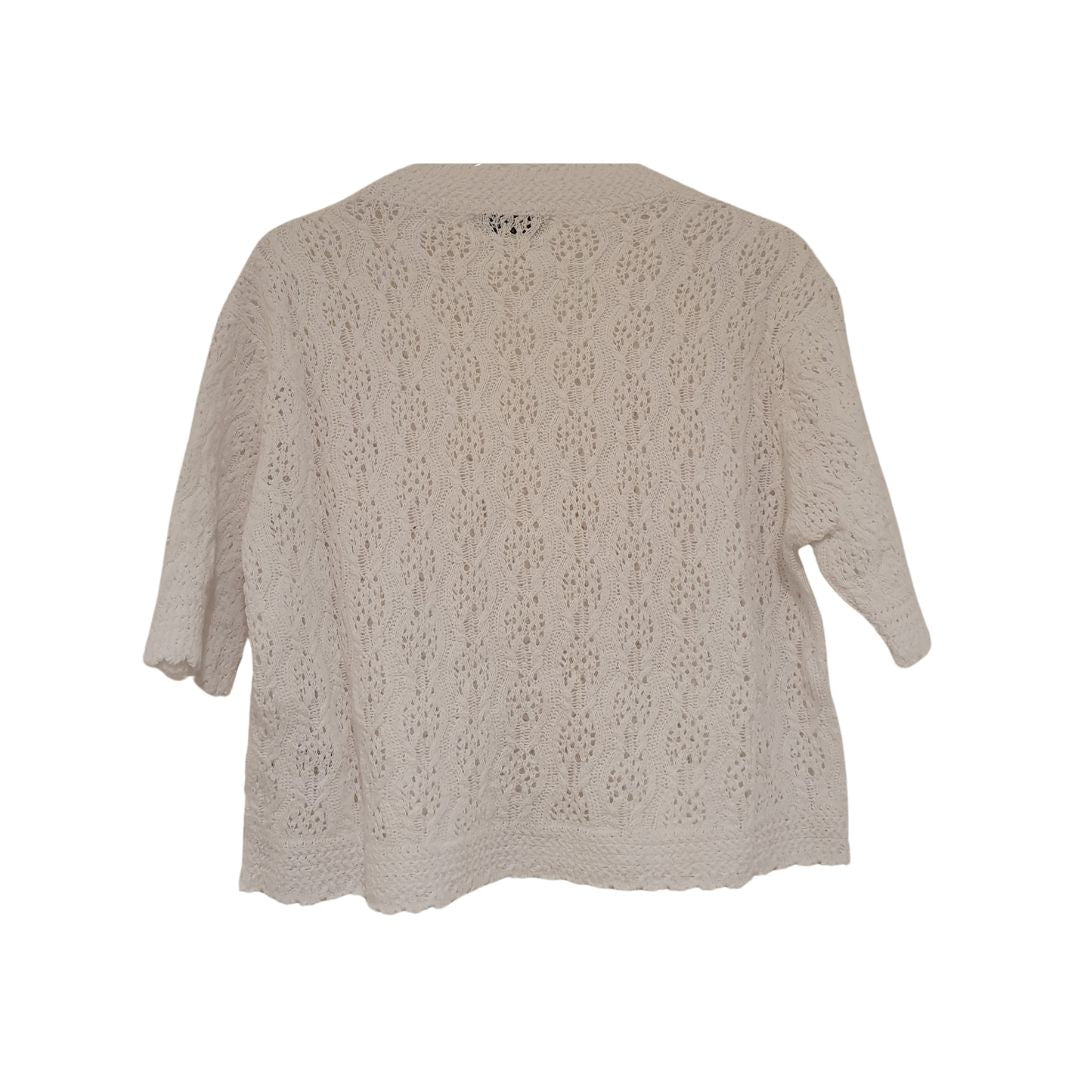 Cardigan traforato Please