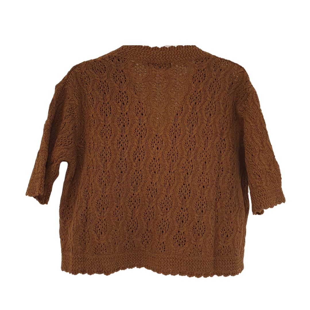 Cardigan traforato Please