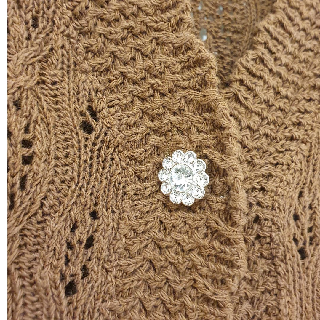 Cardigan traforato Please