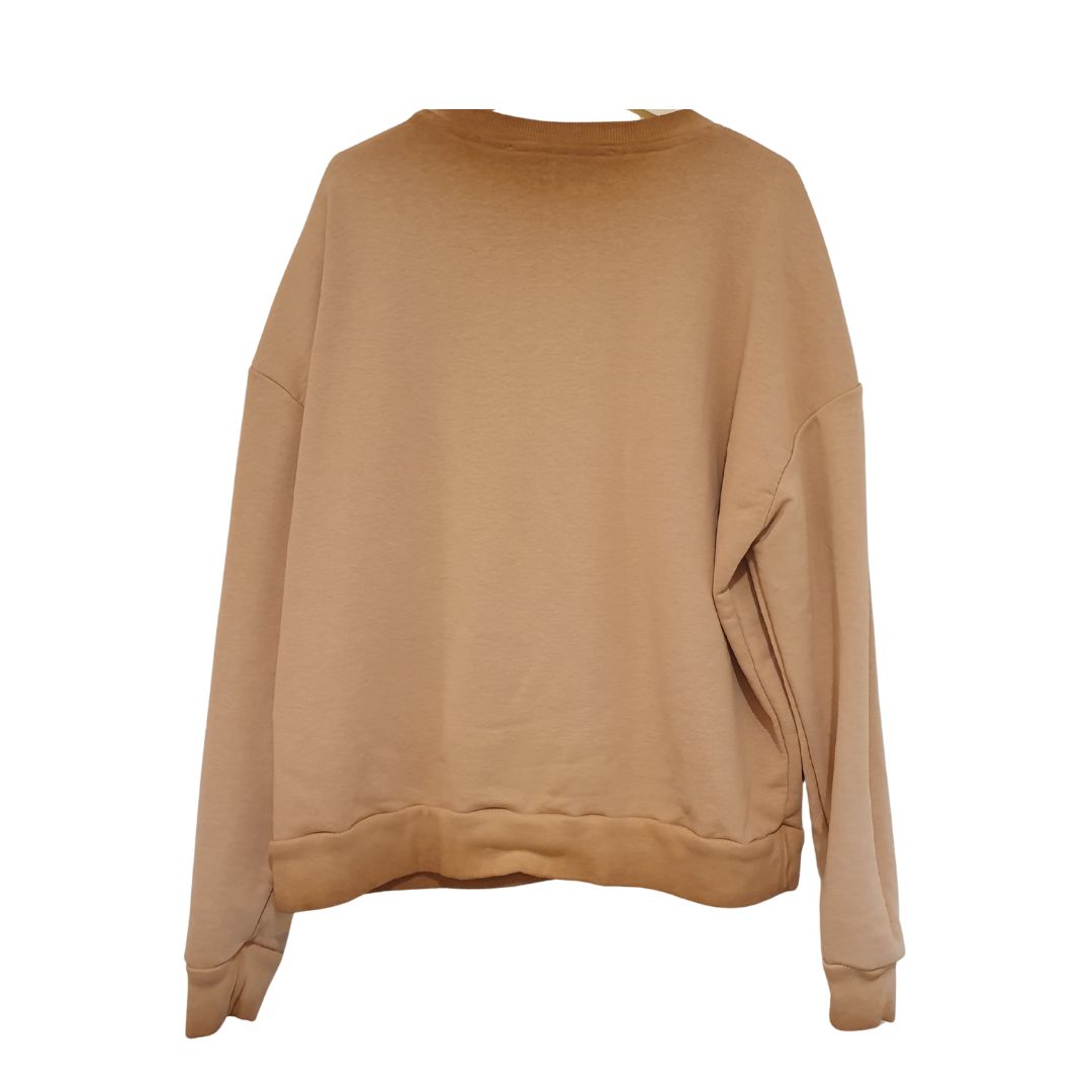 Felpa girocollo con stampa HaveOne