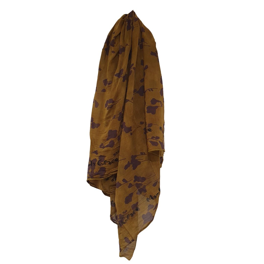 Foulard fantasia in cotone e seta Manila Grace