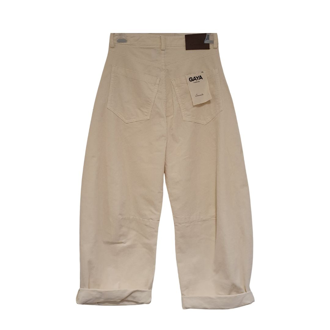 Pantalone in velluto modello Gaya Souvenir