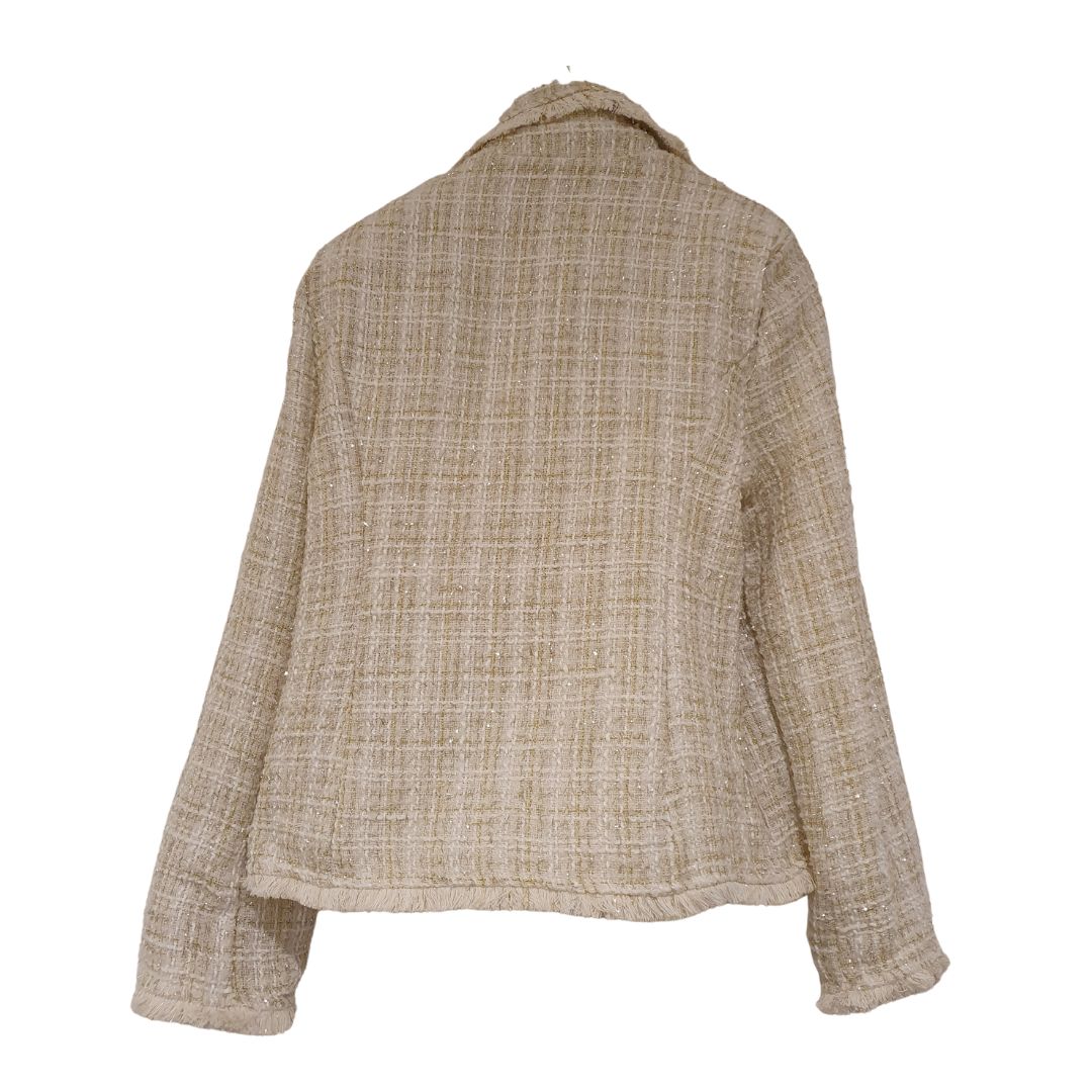 Giacca modello chanel con lurex HaveOne