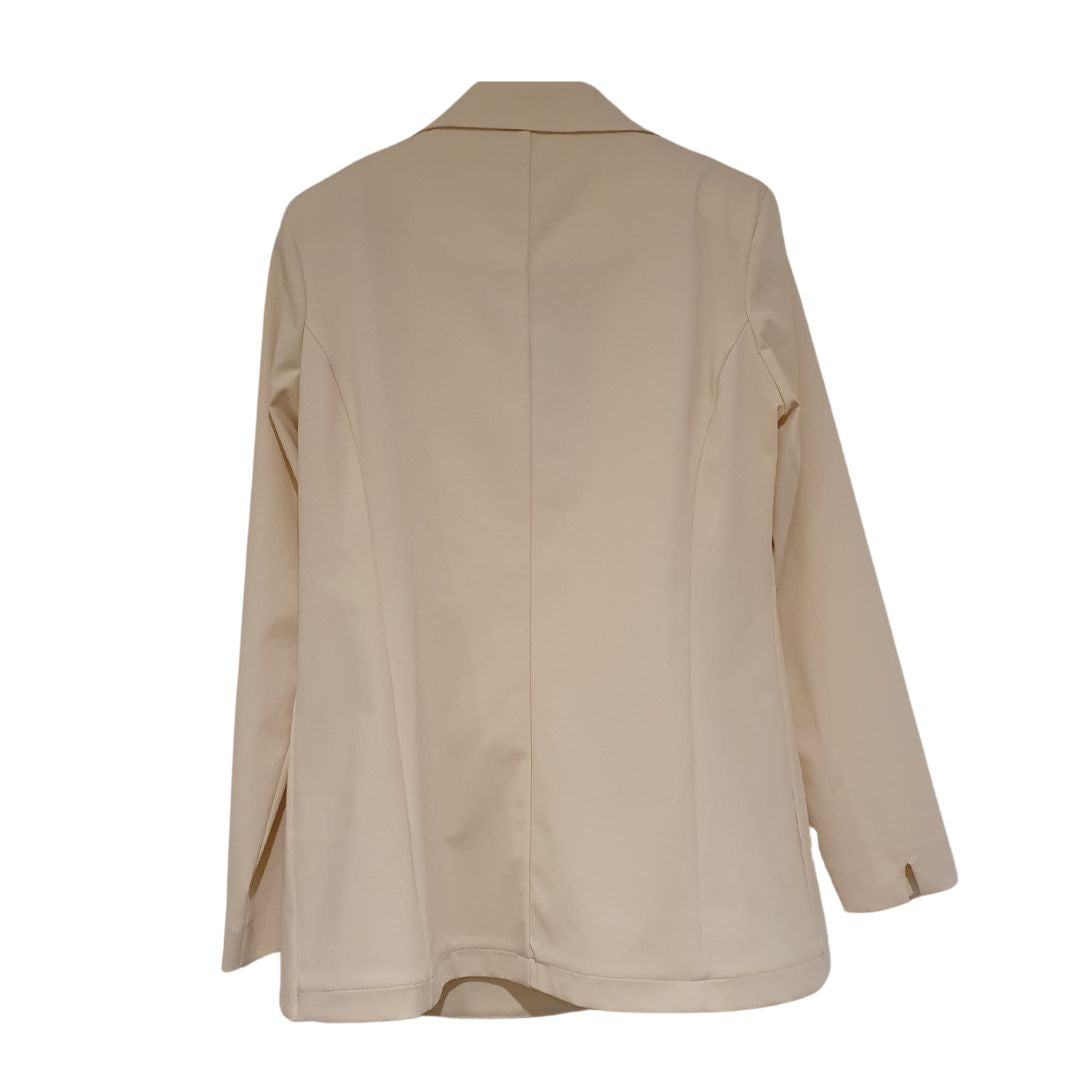 Blazer sfoderato in jersey Crochè