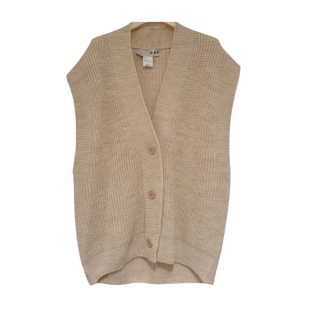 Gilet con bottoni centrali HaveOne