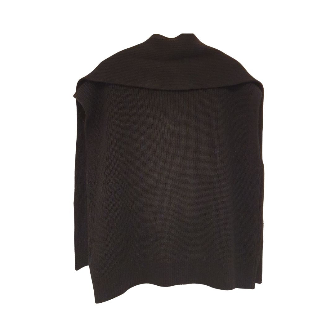 Gilet in lana con sciarpa HaveOne