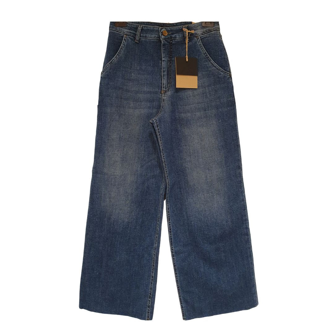 Jeans modello GoldenWork Noir'n'bleu