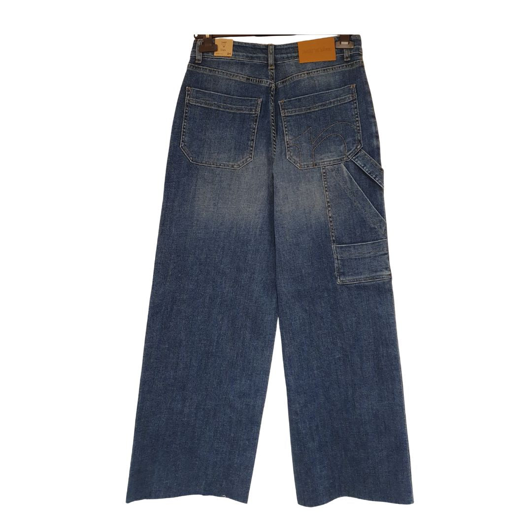 Jeans modello GoldenWork Noir'n'bleu