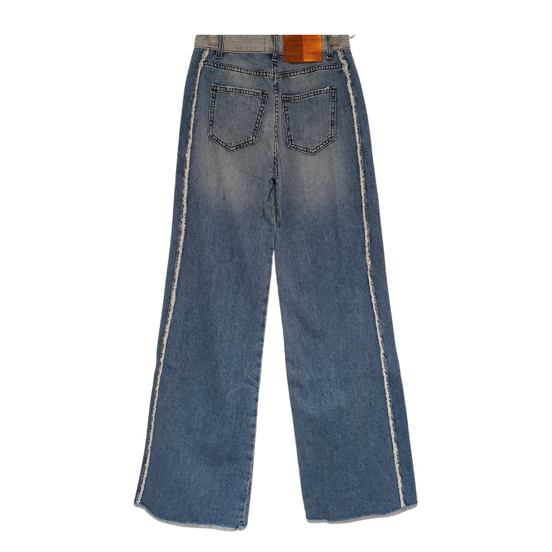 Jeans con banda laterale Alessia Santi