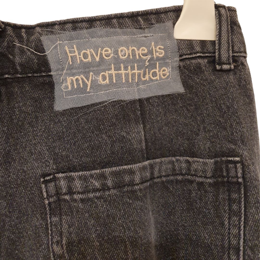 Jeans a palazzo nero HaveOne
