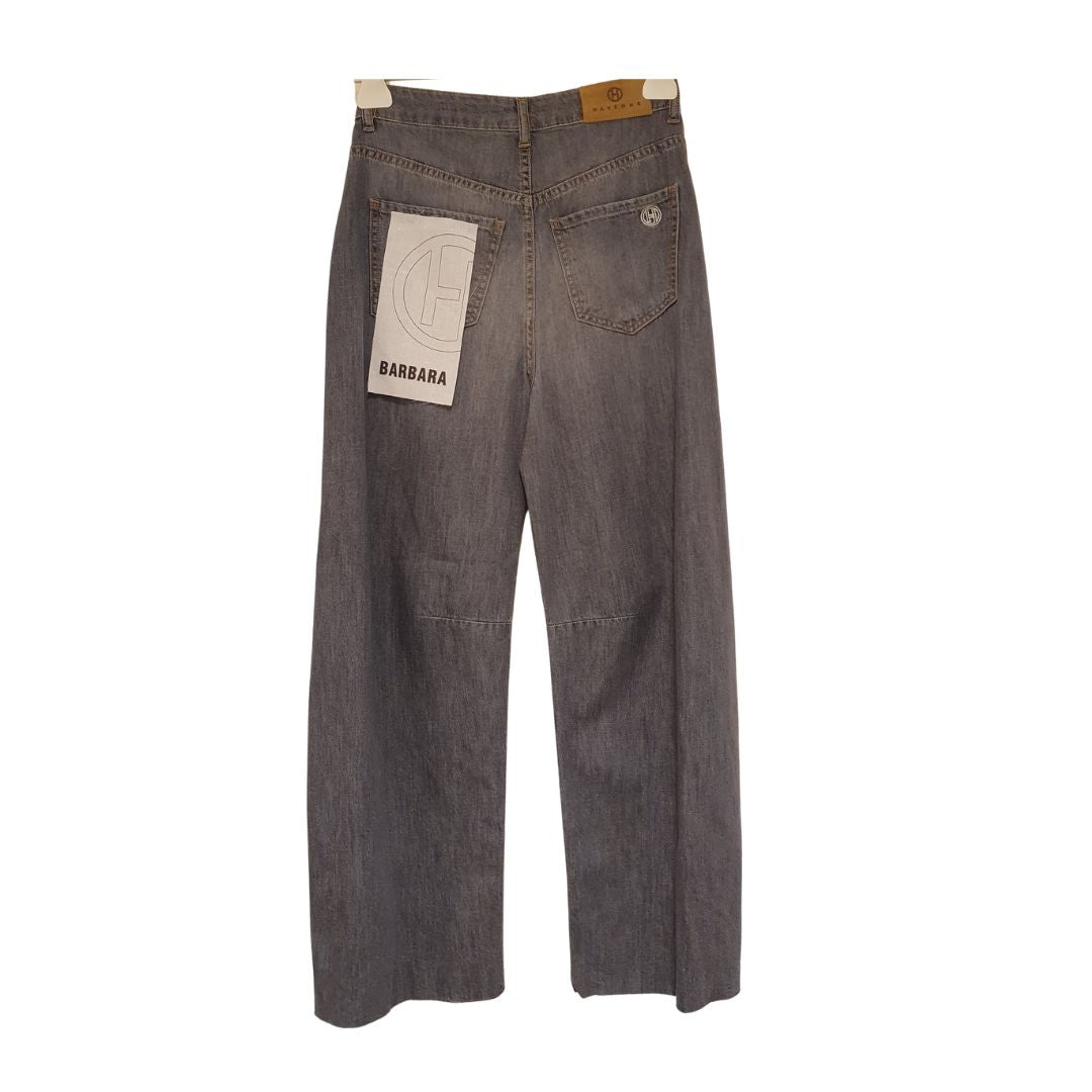 Jeans modello Barbara grigio HaveOne