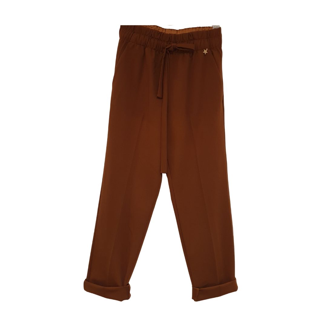 Jogging biscotto in viscosa Souvenir