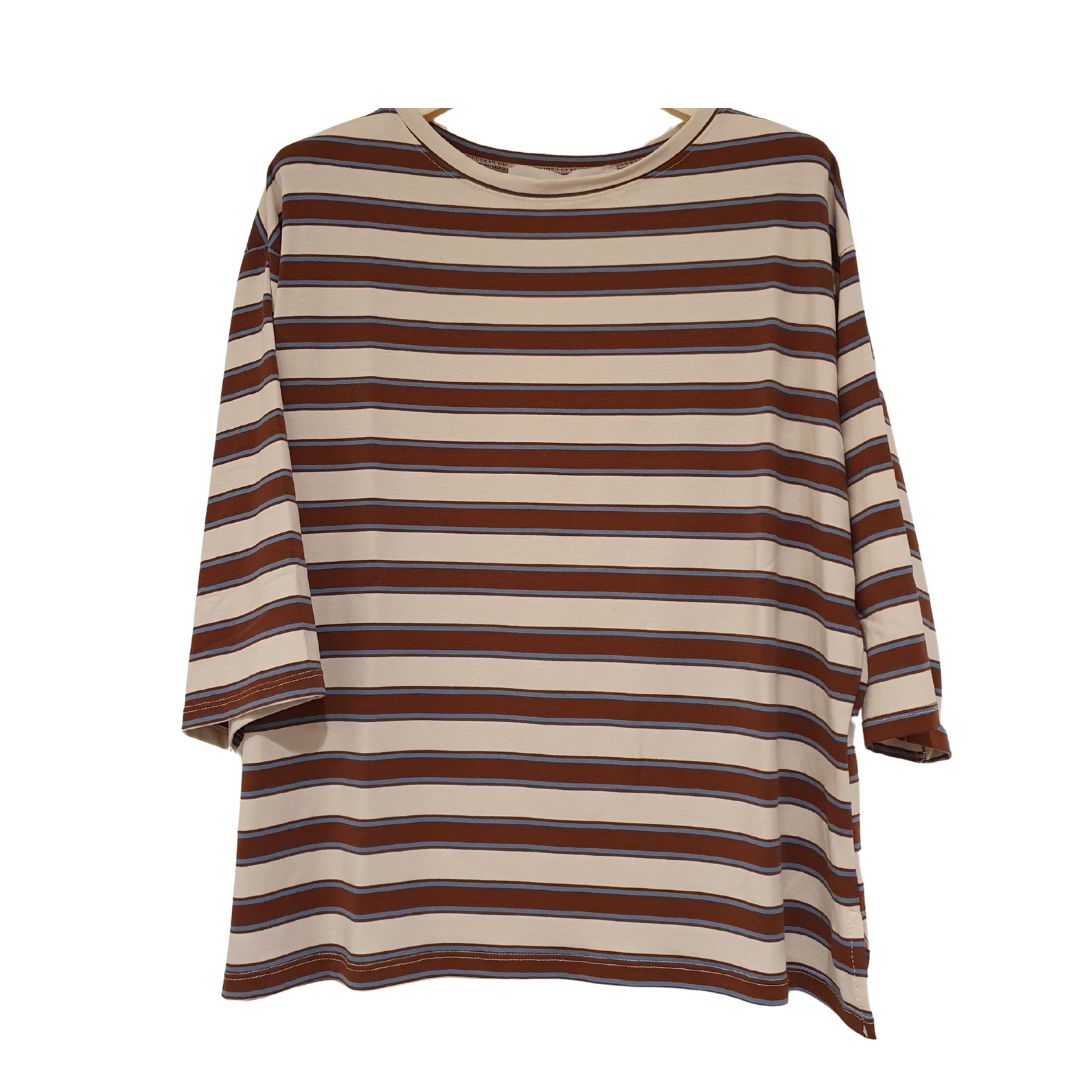 Maglia rigata in viscosa HaveOne