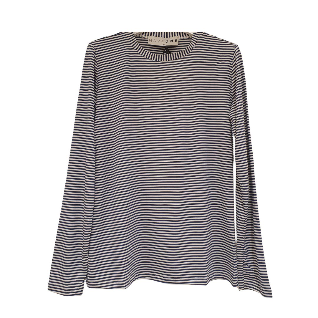 Maglia rigata in viscosa HaveOne