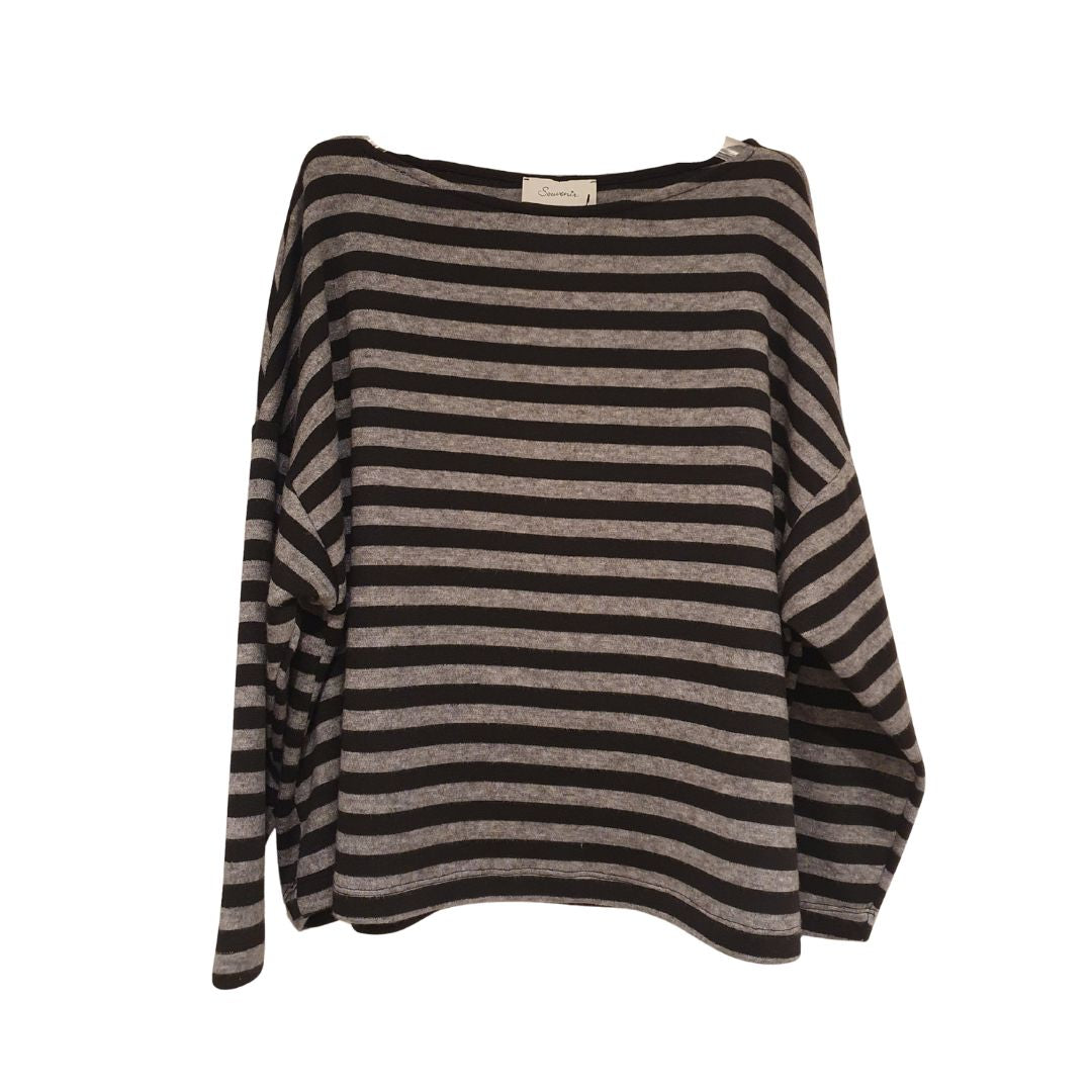 Maglia over a righe Souvenir