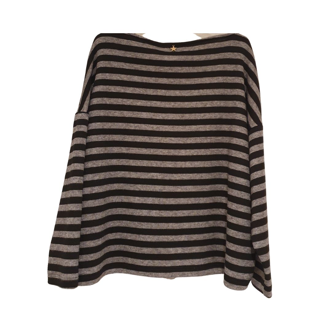 Maglia over a righe Souvenir