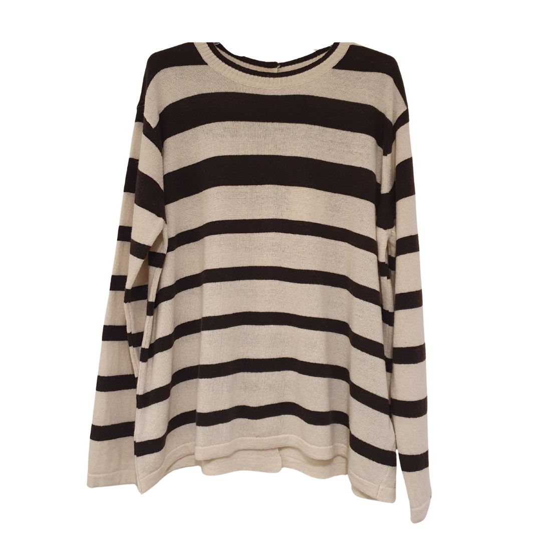 Pull girocollo rigato Souvenir