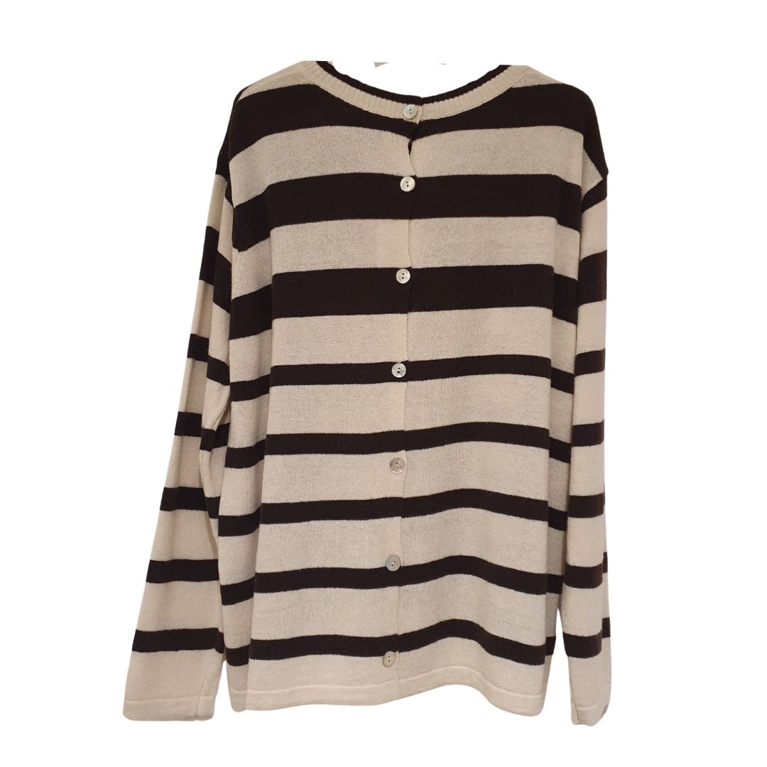 Pull girocollo rigato Souvenir