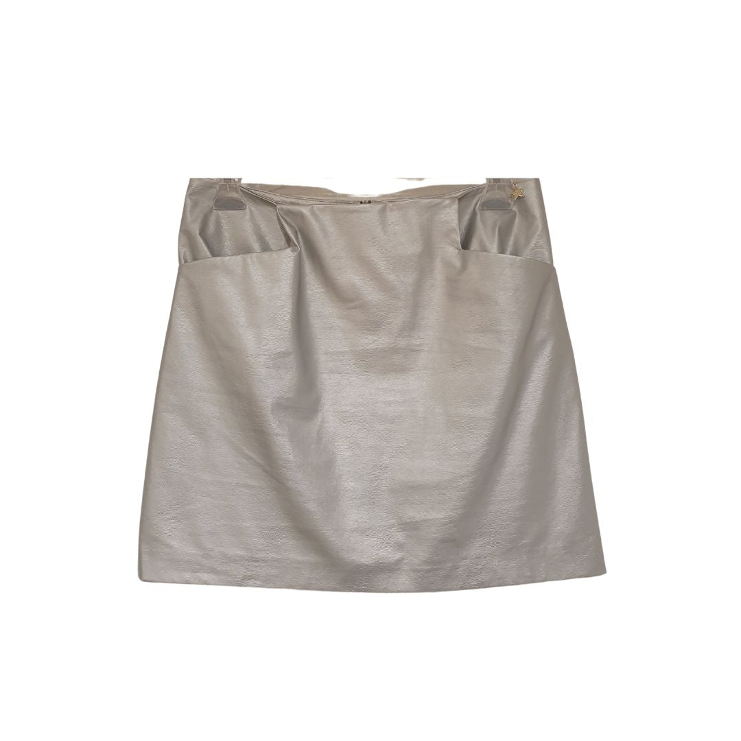 Minigonna argento Souvenir