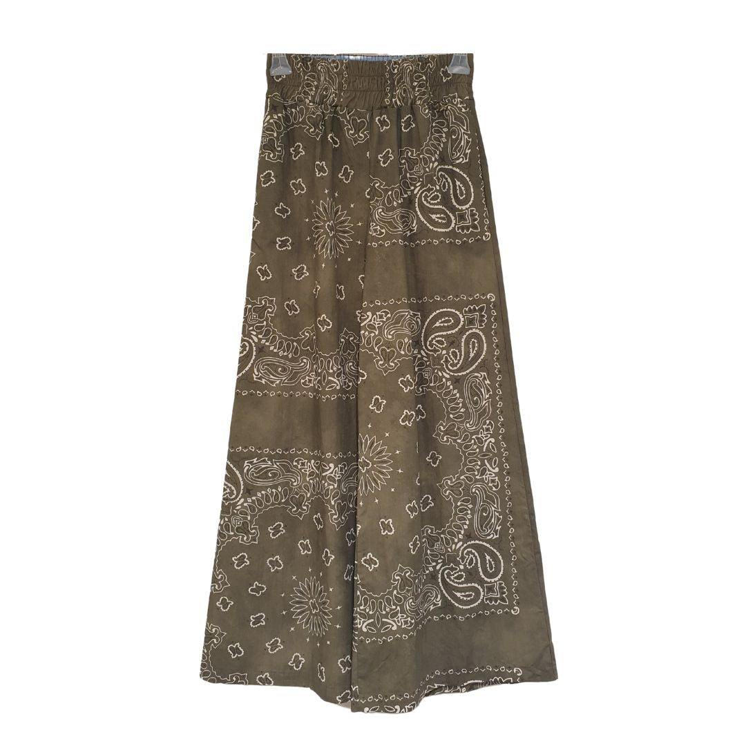 Pantalone fantasia bandana in cotone Souvenir