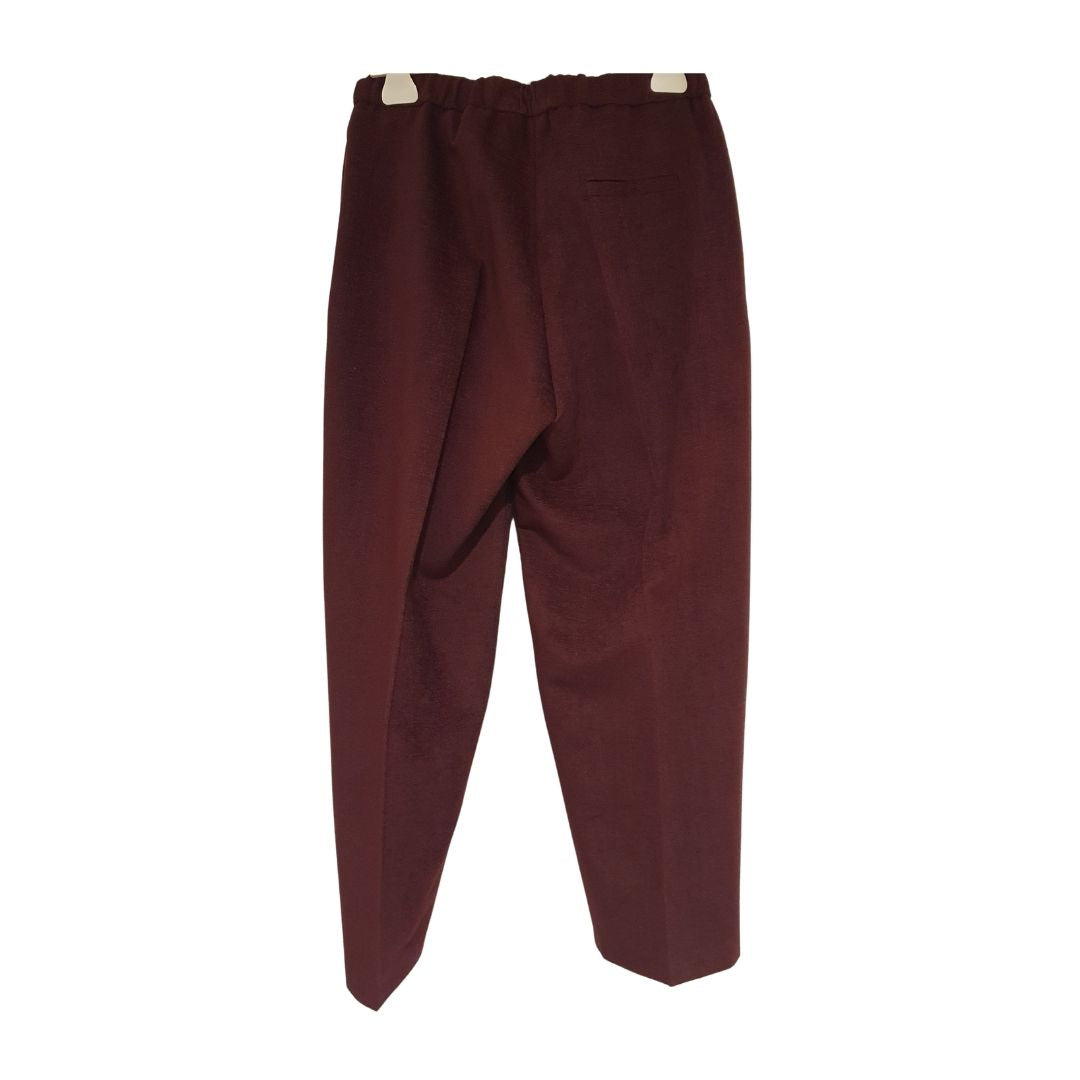 Pantalone melanzana con elastico HaveOne