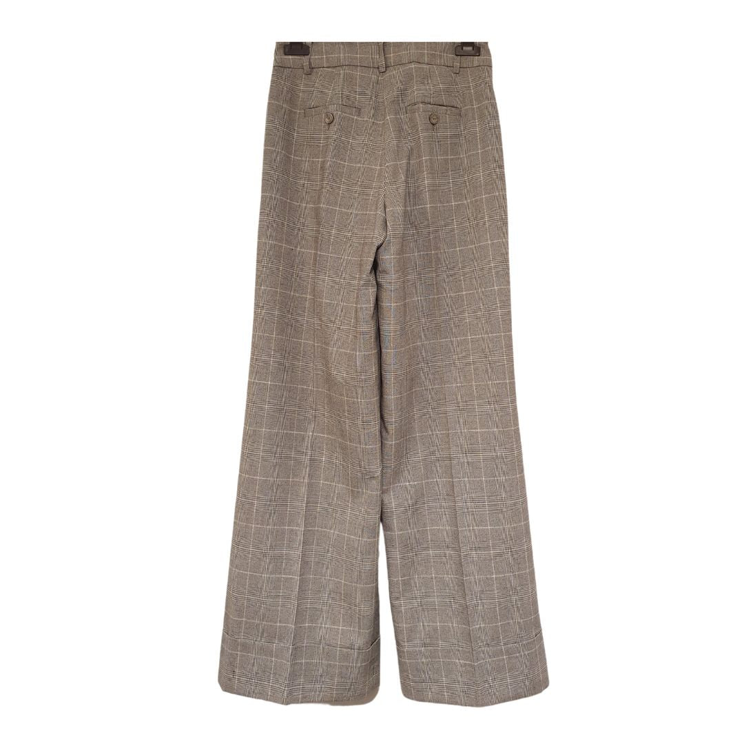 Pantalone wide leg in principe di Galles Manila Grace