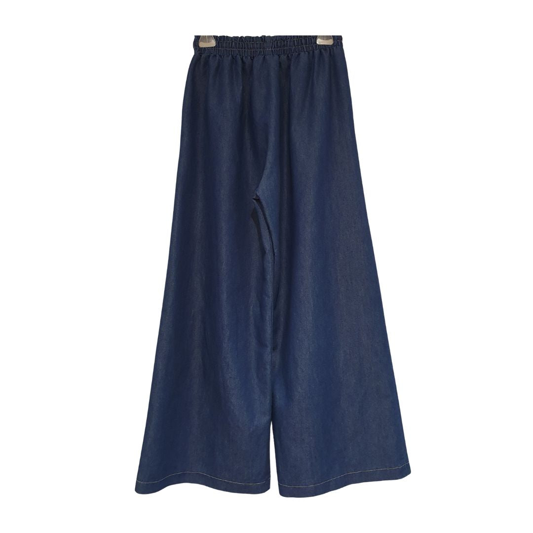 Pantalone in chambray Please