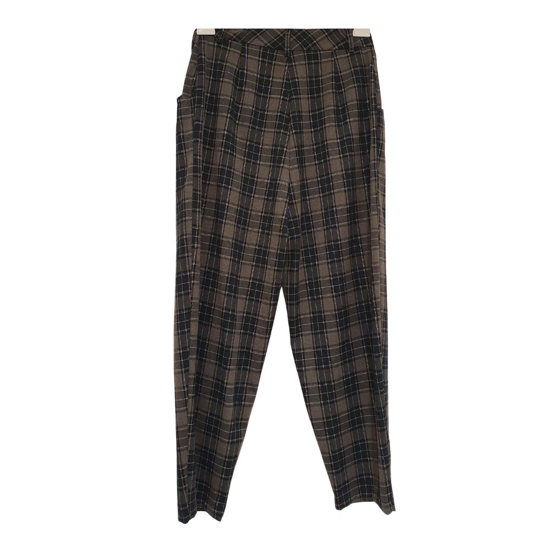 Pantalone check con lurex Philia Loft