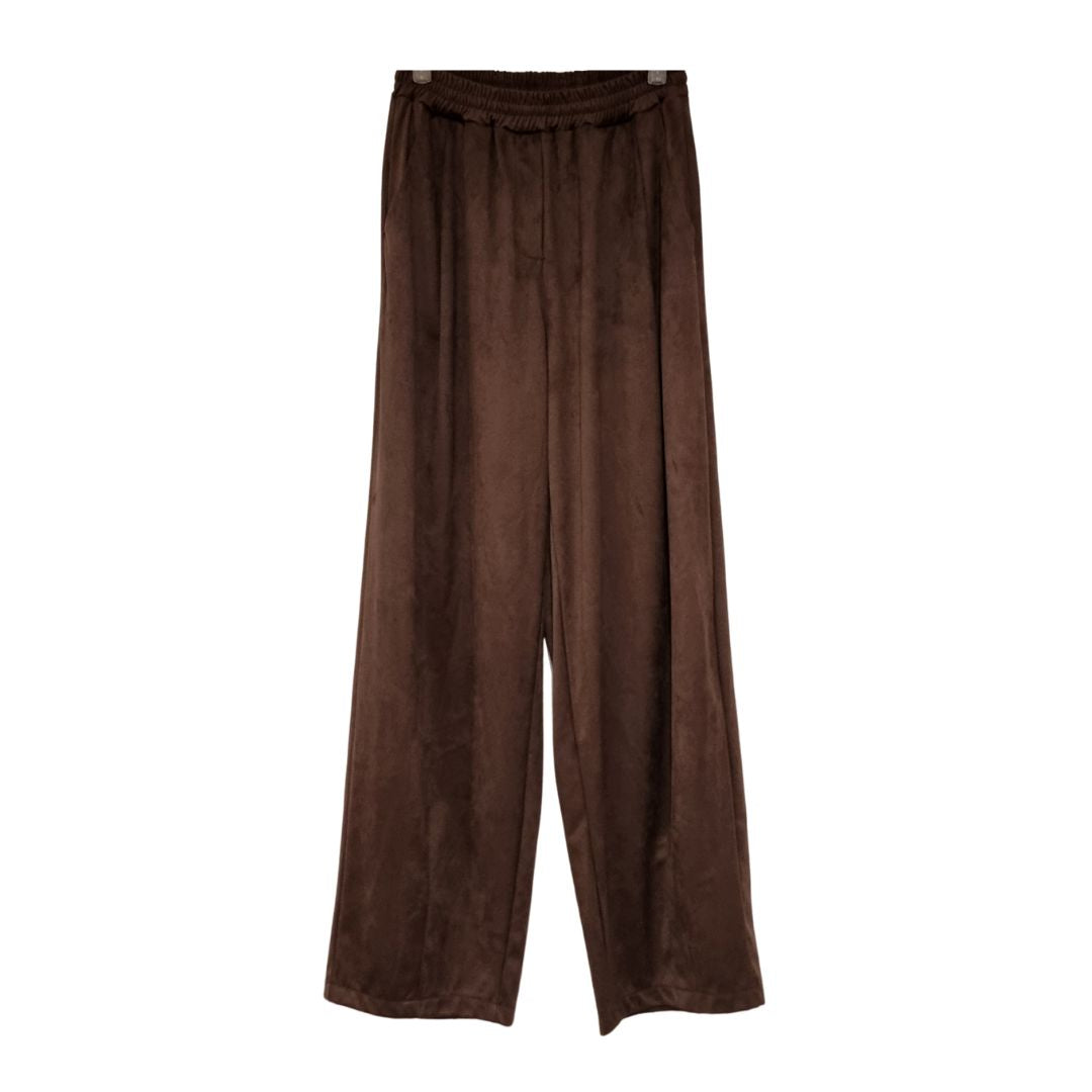 Pantalone suede moro HaveOne