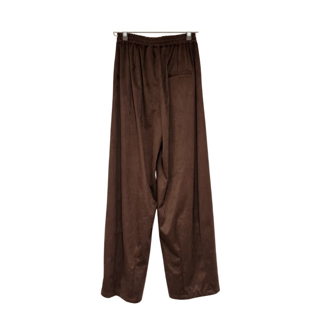 Pantalone suede moro HaveOne