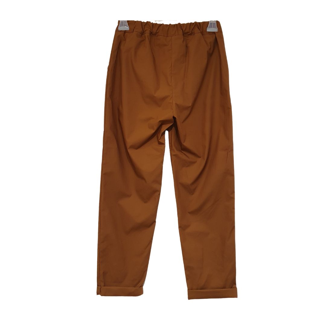 Pantalone chinos in popeline di cotone