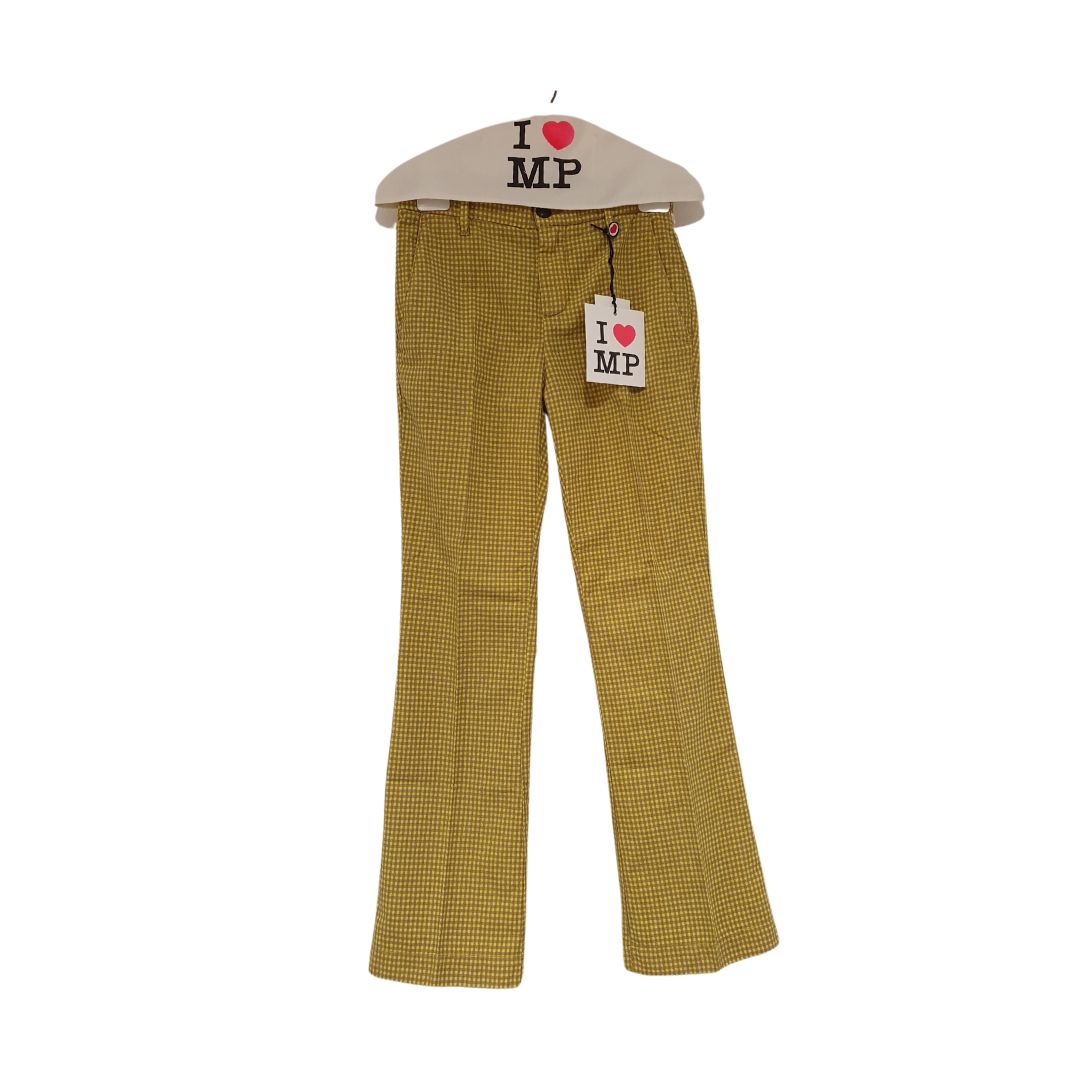 Pantalone new york in cotone fantasia vichy